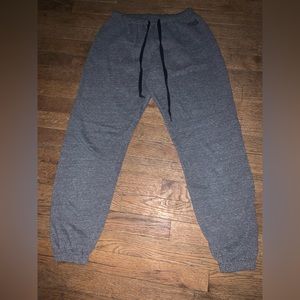 Size small gray pink vs sweatpants